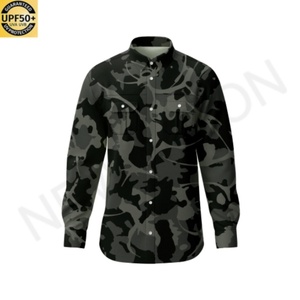 Chemise de pêche et de chasse respirante à séchage rapide, camouflage personnalisé Mossy Oak Bottom - Product Image 4