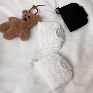Mini Quilted Coin Purse Solid Color Compact Storage For Cards And Coins Unisex Spring 2025 - Product Image 3