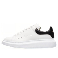 Chaussures de course de luxe en cuir véritable pour hommes et femmes, plateforme MC noir et blanc, baskets MQ, baskets Mqqueen, baskets Queens