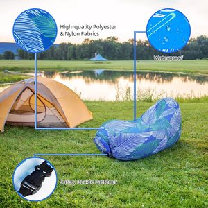 Chaise longue gonflable de camping, canapé gonflable de plage, <span class=keywords><strong>hamac</strong></span>, sac portable, canapé gonflable rapide pour l'extérieur - Product Image 3