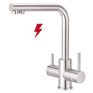 Low Pressure Reverse Osmosis Water 304 Stainless Steel Germany Market Filter 3 Way Kitchen Faucet - Product Image 1