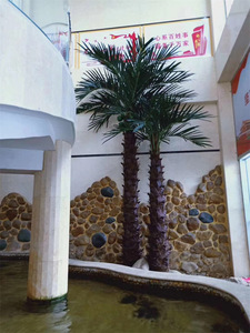 <span class=keywords><strong>Palma</strong></span> Artificiale in Fibra di Vetro Resistente ai Raggi UV 4m-10m per Decorazione Parchi con Alta Simulazione Ecologica e Durevole - Product Image 2
