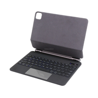 Clavier Folio Magnétique Flottant à Interrupteurs Ciseaux Nouveau avec Écran LED Numérique / Trackpad Multi-Touch 120Hz / Touches Rétroéclairées 7 Couleurs