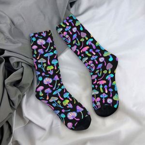 Calzini Personalizzati con Funghi Psichedelici, Calze Unisex con Stampa 3D Originale - Product Image 4