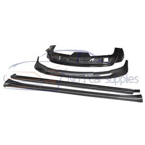 Kit de Carrocería de Fibra de Carbono Mate Seca, Alerón Delantero, Difusor Trasero, Faldones Laterales para TESLA Modelo X 2022+ - Product Image 5