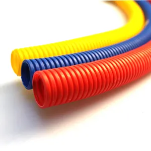 PP plastic flexible corrugated conduit pipe
