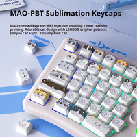 Nouveau clavier magnétique LEOBOG A75 75% Alice Layout avec bouton, éclairage latéral et LED orientées vers le nord, NKRO, mode Tir-mode, pour la maison et le bureau
