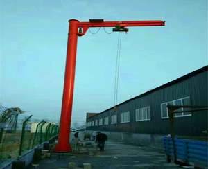 Rotación de 270 °   360 °   Grúa Pluma con Polipasto Eléctrico de Cable Metálico - Product Image 3