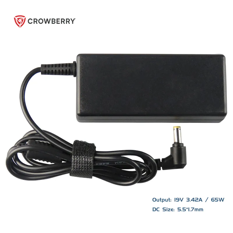 19V 3.42A 65W 5.5x1.7mm AC Adapter Power Charger for Acer Aspire 5315 5630 5735 5920 6920 Laptop Adapter