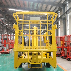 कारखाने का आउटलेट 10 मीटर 12 मीटर 14 मीटर 18 मीटर 20 मीटर 20 मीटर की सहायता से चलने वाले चलने वाला उपकरण हवाई काम के लिए हवाई मंच चेरी पिकर बूस्ट लिफ्ट - Product Image 6