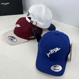 Unisex 3D ปักโลโก้6แผงหมวก Snapback ผ้าทอลายทแยงด้วยคุณสมบัติทั่วไปวิธีการพิมพ์ที่หลากหลาย - Product Image 5