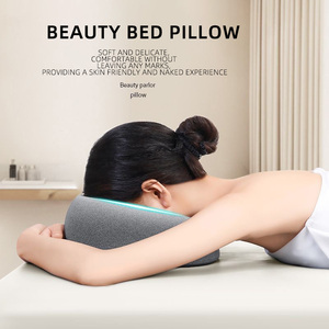 Coussin de massage spa pour salon de beauté, coussin de relaxation pour les soins de la peau du visage, oreiller facial en mousse à mémoire de forme en U moderne polyvalent quatre saisons - Product Image 3