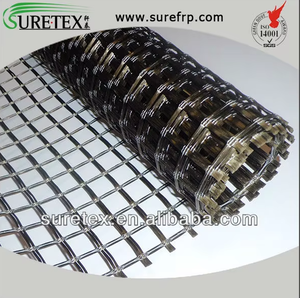 Bazan sợi <span class=keywords><strong>geogrid</strong></span> cường độ cao tăng cường lưới 25x25mm lưới 0.8-0.9mm Độ dày 1000mm chiều rộng 50/100M CuộN xây dựng - Product Image 6