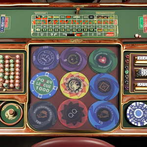 Người Kế Tiếp Chất Lượng Cao Gốm Poker Cá Cược Chip Biểu Tượng Tùy Chỉnh Bán Hàng Trực Tiếp Từ Nhà Sản Xuất Cho Giải Trí Với Khay - Product Image 3