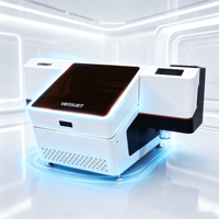 Printer Inkjet UV Flatbed UV6042 Baru Resolusi Tinggi All-In-One 1 Tahun Garansi Hoson Board Kaca Ubin Aluminium Kayu Akrilik KT Board