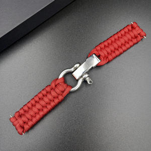 Cinturino universale con cinturino in corda per ombrello da 22mm per <span class=keywords><strong>Samsung</strong></span> Galaxy <span class=keywords><strong>Watch</strong></span> <span class=keywords><strong>4</strong></span> cinturino sportivo con cinturino per orologio intelligente Huawei Garmin - Product Image 5