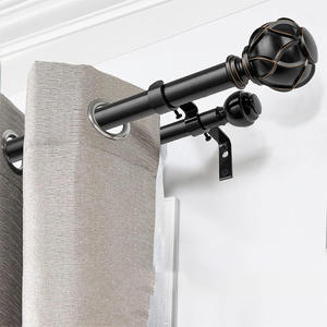 Fabricante, nuevo diseño, barras y rieles <span class=keywords><strong>de</strong></span> cortina silenciosos <span class=keywords><strong>de</strong></span> alta resistencia, ventana, aleación <span class=keywords><strong>de</strong></span> aluminio silenciosa, pista <span class=keywords><strong>de</strong></span> barra <span class=keywords><strong>de</strong></span> cortina americana - Product Image 1