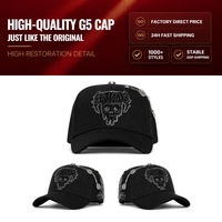 Casquette de baseball brodée 5 panneaux R34 31 - Son Hats, vente en gros avec logo personnalisé, Originales Gorras 31 Hats Mago, ODM OEM
