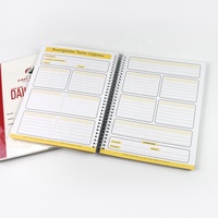 Carnet A5 A4 personnalisable, agenda de luxe, impression de journal à spirale, journal, bureau, école, étudiant, agendas 2027