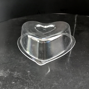 Plateau jetable en plastique transparent, forme de cœur, pour nourriture, chocolat, 50 unités - Product Image 6