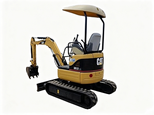 รถขุดขนาดเล็ก CAT 301.7 CR 301.5 302 มือสอง สภาพดี ยี่ห้อ Caterpillar ขนาด 1 2 3 ตัน รถขุดไฮดรอลิก รถตักดิน - Product Image 1