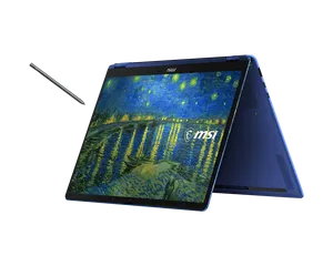 Ordinateur portable <span class=keywords><strong>MSI</strong></span> Prestige 14 Flip AI+ Van Gogh édition limitée, processeur Ultra X9-378H, écran tactile OLED 14 pouces - Product Image 5