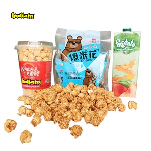 Popcorn Caramel Indien Sphérique, Snack Sucré aux Grains, Vente en Gros OEM/ODM, Popcorn Halal - Product Image 5