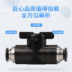 ข้อต่อแบบเร็ว 12 มม. พร้อมโอริงนำเข้าแบบปิดผนึกด้วยสปริงสำหรับระบบลม - Product Image 4