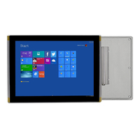 Computadora Industrial Todo en Uno sin Ventilador de 15 Pulgadas, Celeron J4125 I5 8259U I7 8560U, Win10 Linux, Panel PC IP65 Resistente al Agua, Pantalla Táctil