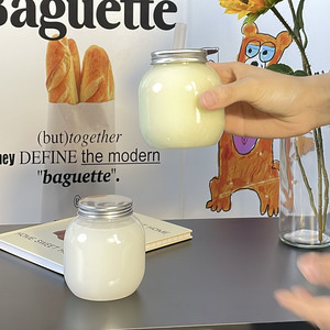 Bouteille de thé au lait d'avocat en plastique PET, gobelet à emporter de 300 ml, gobelet transparent jetable, même style que la bouteille <span class=keywords><strong>Guo</strong></span> Yaya - Product Image 3