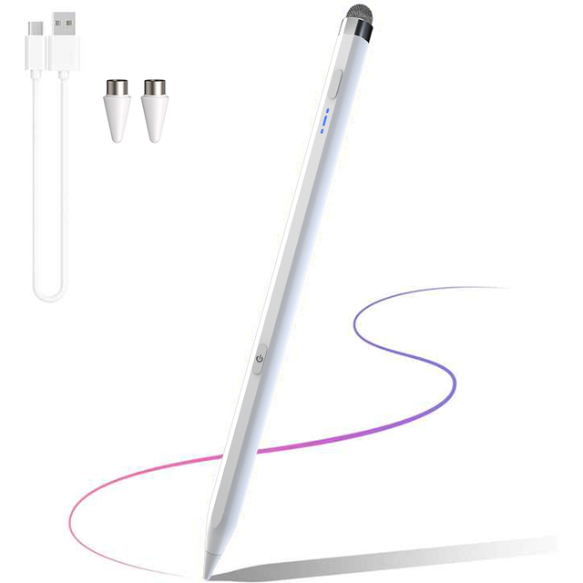 2 in 1 Rechargeable Universal Stylus Pen for Ios samsung Android