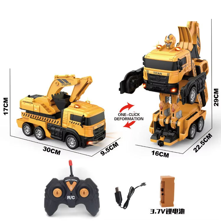RC deformable excavator