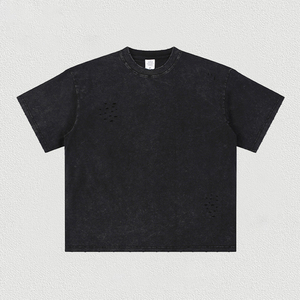 T-shirt décontracté pour homme BAPEES, coupe régulière, col rond, motif imprimé par transfert thermique, 100 % coton, tissu tricoté respirant, vente en gros - Product Image 6