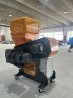 Broyeur de déchets D35 Mini pour le recyclage de métaux, acier, fer, plastique, papier, pneus, noix de coco, bois et herbe