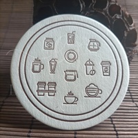 Sous-verres de qualité supérieure Sous-verres vierges par sublimation Échantillon gratuit Sous-verres personnalisés
