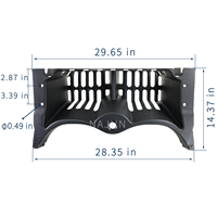 Panier arrière E-Z-GO RXV Accessoires pour voiturette de golf OEM 602742