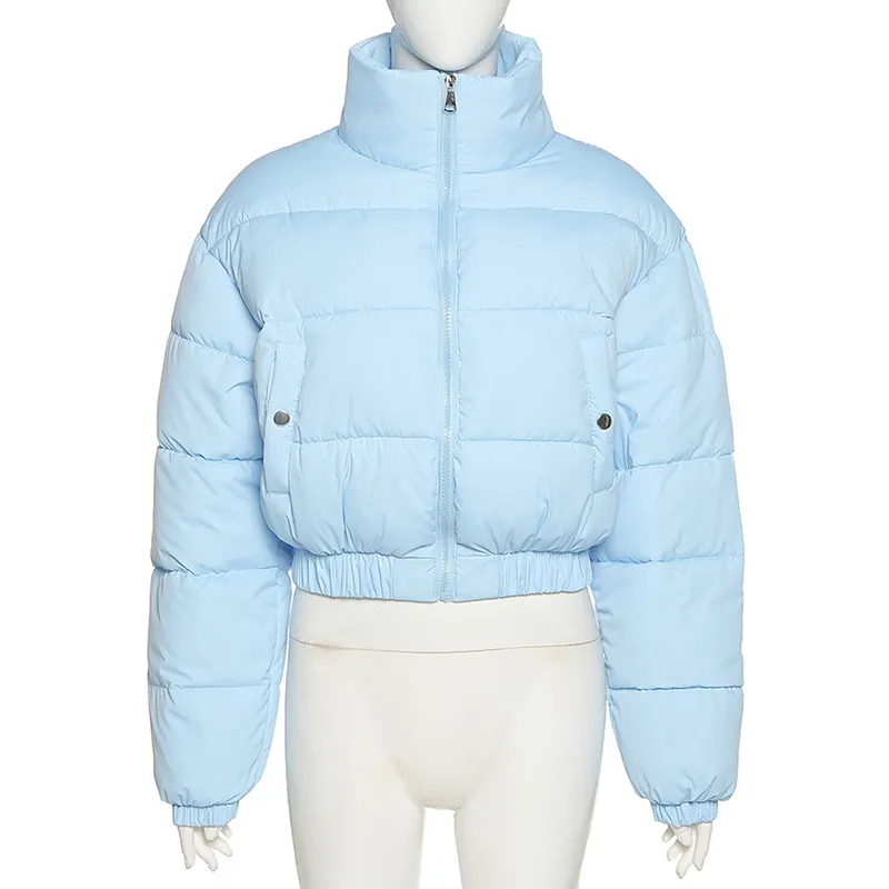 Оптовая продажа по индивидуальному заказу, дешевая Высококачественная коллекция 2022 года, осенняя модная женская куртка-бомбер со сплошным принтом, короткая куртка