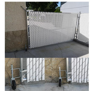 Roue de porte à <span class=keywords><strong>ressort</strong></span> de 4 pouces Roue de porte en caoutchouc à <span class=keywords><strong>ressort</strong></span> avec rotation à 360° °   Plaque de montage - Product Image 5