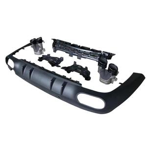 ดิฟฟิวเซอร์กันชนหลังทรง CLS53 พร้อมปลายท่อสีดำหรือสีเงิน สำหรับรถเบนซ์ W257 <span class=keywords><strong>AMG</strong></span> ปี 2018+ - Product Image 1