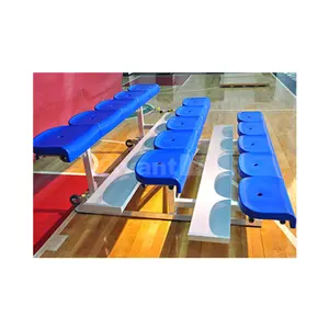 Avant Outdoor Tribune Bleacher Metal Grandstand Aluminium untuk Tenis Handball Voli Pantai