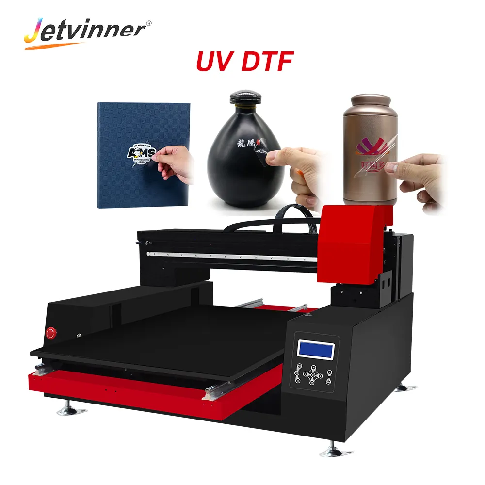 Impresora UV dtf XP6090 plus, impresión en 6 colores para funda de teléfono, película de vidrio uv dtf