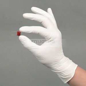 OEM ODM 100% Tinh Khiết Nitrile Bột Miễn Phí Cao Su Miễn Phí Găng Tay Nitrile Dùng Một <span class=keywords><strong>L</strong></span>ần Sử Dụng Duy Nhất Không Vô Trùng Tay Và Cánh Tay Bảo Vệ - Product Image 5