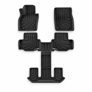 แผ่นรองพื้นและพรมท้ายรถ TPE สำหรับ Mazda <span class=keywords><strong>CX</strong></span>-90 ปี 2024-2025, ICE รุ่นอเมริกาเหนือ แบบ 6 <span class=keywords><strong>ที่นั่ง</strong></span> <span class=keywords><strong>7</strong></span> <span class=keywords><strong>ที่นั่ง</strong></span> และ <span class=keywords><strong>8</strong></span> <span class=keywords><strong>ที่นั่ง</strong></span> ชุดแบบมีทางเดินและไม่มีทางเดิน - Product Image 1