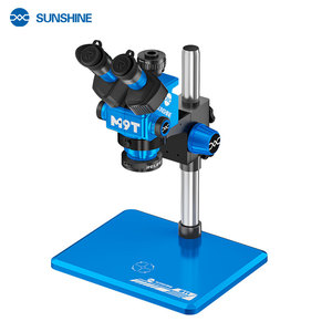 Microscopio SUNSHINE M9T-B11 con Fotocamera MC1, Oculare ad Alta Visione, Oculare Grandangolare - Product Image 1