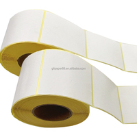 Papier thermique pour étiquettes d'expédition 50*30 en gros pour imprimante thermique, idéal pour les supermarchés