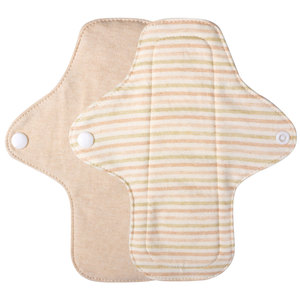 Serviettes hygiéniques réutilisables en coton ultra-fines, respirantes, à ailettes, haute absorption - Product Image 5