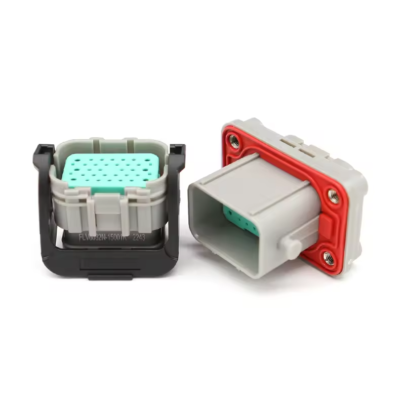 High Voltage Automotive Right Angle Connector