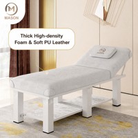 Verstellbare Klappbare Metall-Therapieliege mit Integrierter Kopfstütze für Massage & Schönheitssalons und Wohnzimmer