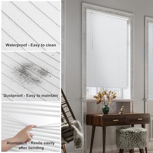 Tende veneziane in alluminio di alta qualità senza fili tipo C tende tende persiane-categoria di prodotto durevole - Product Image 5