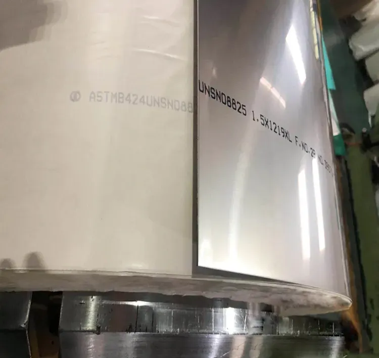 Inconel Incoloy N04400 N08020 N08367 Blech legierung platte Nickel blech